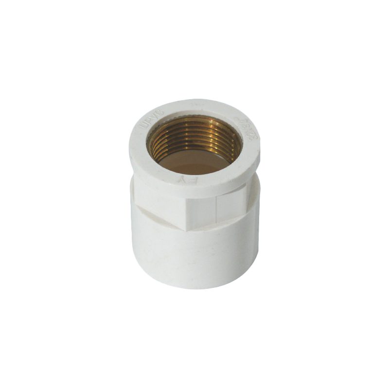 Acoplamientos roscados hembra de latón UPVC (suministro de agua)