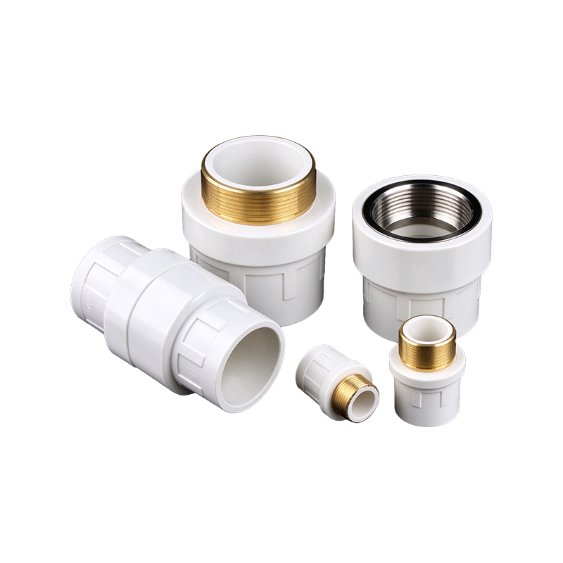 Adaptadores de rosca macho UPVC con inserto SS (suministro de agua)